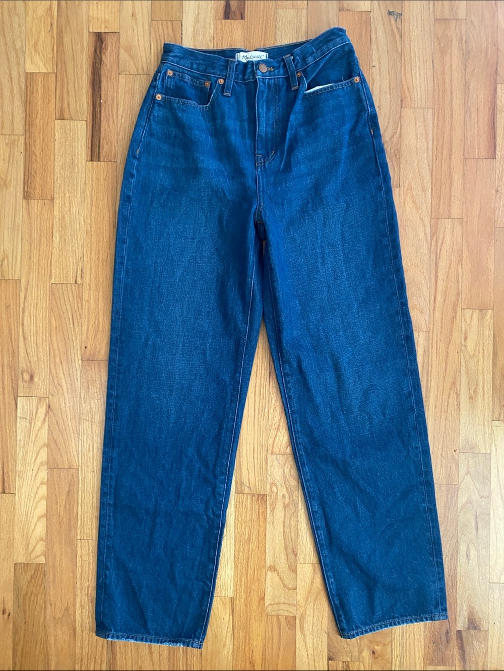 Madewell Baggy Straight Jean